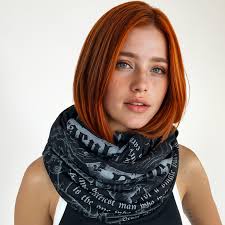 Dracula Literary Infinity Scarf