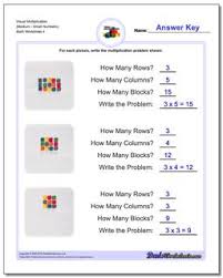 Second grade multiplication worksheets and printables multiply the learning fun with our second grade multiplication worksheets and printables! Multiplication Worksheets Visual Multiplication Worksheets