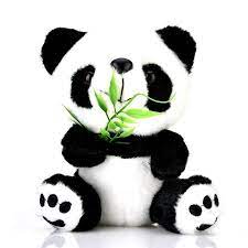 Cute Panda With Bamboo Soft 15cm Panda Plush Toy Doll Toys Gift For Kids White Panda Bear Kids Adorable Cute Panda