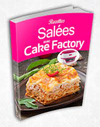We did not find results for: Livre Recettes Salees Avec Cake Factory Recette Special
