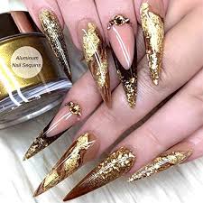 Some of the technologies we use are necessary for critical functions like security and site integrity, account authentication, security and privacy preferences, internal site usage and maintenance data, and to make the site work correctly for browsing and transactions. Gold Foil Nail Art Glitter Sequins Holographic Kits 12 Grid Nail Art Stickers Decals Nail Decoration Accessories Color Rose Gold And Silver Leaf Flakes Foil Paper For Acrylic Nail Art Pricepulse