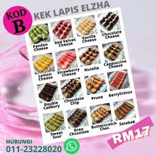 By compeil in types > recipes/menus. Borong Kek Lapis Sarawak Homemade By Dlisha Licious Shopee Malaysia