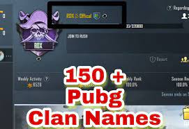 150 Latest Pubg Clan Names Cool Funny Unique In 2021 Sidtalk