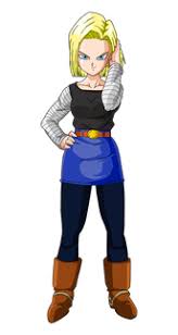 The distinguishing feature of this hairstyle is its awesome bangs which give this hairstyle its character. Halloween Ideas Female Characters With Short Blonde Hair Android 18 C 18 From Dragon Ball Z Cosp Dragon Ball Super Manga Anime Dragon Ball Dragon Ball Art