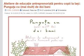 Nu este chiar atât de rău să fim autodidacți. Cursuri Gratuite De Educatie Financiara Si Antreprenoriala Pentru Copii La Plaza Romania Ken Academy