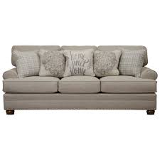 Choose from various styles, colors & shapes. Jackson Furniture Farmington Farmhouse Sofa With Nailhead Trim Zak S Home Sofas