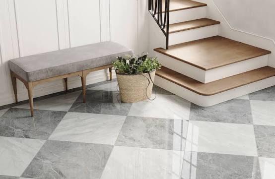 Marble-Look Porcelain Tile Installation in Boulder, CO