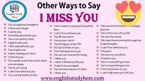 ~ edna st vincent millay. Ways To Say I Miss You Archives English Study Here