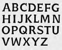 Erstellen sie ein einzigartiges alphabet logo in nur wenigen klicks! Figure Davis Kindersley S Capitalsonly Seriffed Alphabet Design Download Scientific Diagram