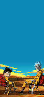 Car morty smith purple rick sanchez sunset. Rick And Morty Breaking Bad Wallpapers Wallpaper Cave