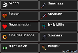 Minecraft Potions Effects By Xmyonli On Deviantart Potions can increase your strength, restore health, or even harm enemies depending on their ingredients. minecraft potions effects by xmyonli on