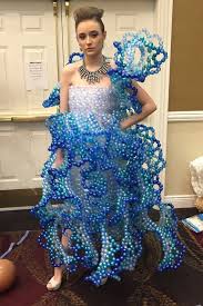 Pin By Agnes Bikie On Balloon Dresses And Costumes Balloon Dress Modern Dress Dresses