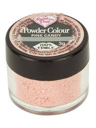 Rainbow Dust Powder Colour Pink Candy