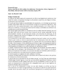 The handbook of latin american studies describes de los medios… as an important contribution to latin american cultural studies that focuses on this work is not only a result of martín barbero's erudition and his interdisciplinary approach, but it is also a product of his journey across latin america. Doc Resumen De L Trabajo De Barbero De Los Medios A Las Mediaciones Ricardo Gabriel Iufe Academia Edu