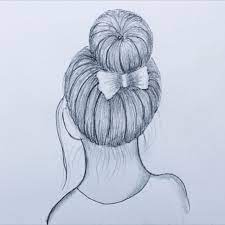 How To Draw A Girl With Beautiful Hairstyle Pencil Sketch Step By Step Easy Drawing Lover In 2021 Drawings Art Drawings Sketches Simple Easy Drawings
