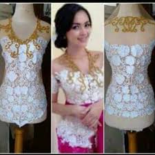 Jual Kebaya Bali White Tile Modern Kota Denpasar Cr Modisshop Tokopedia