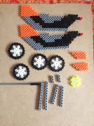 Plantilla De La Moto De Trial Como Hacer El Muneco De Nieve Hama Beads Manualidades
