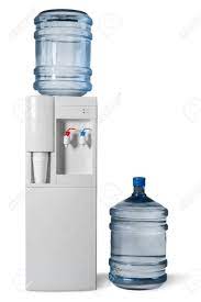 The empty bottle indicator lets you know when it's time for a new bottle of water. Water Dispenser With Two Big Water Bottles Isolated Stock Photo Picture And Royalty Free Image Image 95311940