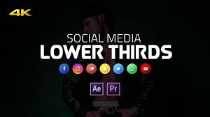 Download the freebie and give them these lower thirds all animate and function natively in adobe premiere pro cc. Social Media Lower Thirds Free Download After Effects Templates Avnish Parker