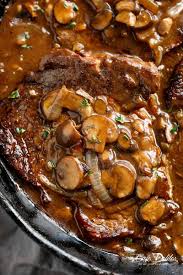 Maybe you would like to learn more about one of these? Steaks With Mushroom Gravy Cafe Delites