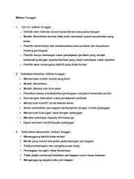 2.organisasi bukan bermotifkan untung (obbu). Nota Ringkas Milikan Tunggal