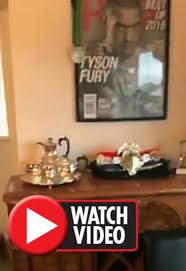 But saunders, the unbeaten wbo world champion, and his entourage have threatened to fly back to the uk because of. Billy Joe Saunders Gives Viewers A Sneak Tour Of Tyson Fury S Lounge Daily Star