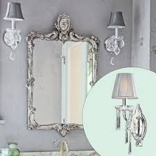 Create A Glam Hollywood Bath Crystal Sconce Glam Bathroom Ideas Diy Bathroom Decor