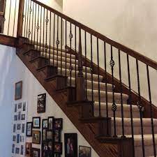 Simple installation, strong finish, modern stability. Buy Wrought Iron Balusters Box Of 10 Stair Parts Single Basket Stair Metal Balusters Hollow 1 2 Single Basket Square Iron Spindles Real Satin Black Not Matte Online In Kazakhstan B07sf6p2fz