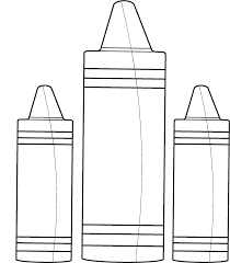 Look at links below to get more options for getting and using clip art. 7 Best Crayon Shape Printable Printablee Com