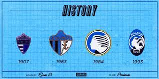 Some of them are transparent (.png). Copa90 On Twitter Atalanta Were Formed In 1907 With Their First Logo Being Made Up Of Black Stripes A Blue Patch And Atalanta Written In A Distorted Font With The Black Stripes
