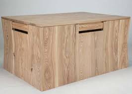 Unique Wooden Dining Table Design Furniture With Hidden Chairs Designed By Brian Wooden Dining Table Designs Dining Table Design Furniture Dining Table Design