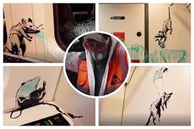 4.5 out of 5 stars (458) sale price $8.99 $ 8.99 $ 10.58 original price $10.58 (15% off) favorite add to. Banksy S Latest Artwork Encouraging Mask Wearing Was Removed From London Underground News The Value Art News