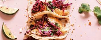 Beat egg in a bowl. Tortilla Chip Crusted Tilapia Fish Tacos Dad With A Pan