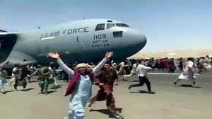 Thousands of afghans have amassed on the tarmac at kabul's international airport in the hours after the taliban captured the capital. 7 Killed In Kabul Airport Chaos As Taliban Patrols Capital Loop Trinidad Tobago