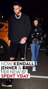 While neither has confirmed the relationship. Kendall Jenner And Her Boyfriend Pre Gamed Valentine S Day In Black On Black Kendall Jenner Boyfriend New Boyfriend Kendall Jenner