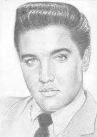 Pin By Melissa Kunaschk On Elvis Elvis Presley Photos Celebrity Drawings Portrait Drawing