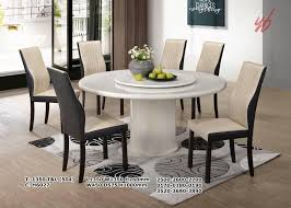 Sale ends in 3 days. Full White Marble Round Dining Table 4 5ft 5ft Furniture Tables Chairs On Carousell