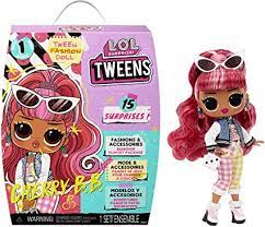These lol surprise dolls come with a variety of accessories as well as cute little pets. Amazon Com Lol Surprise Tweens Fashion Doll Cherry Bb With 15 Surprises Including Outfit And Accessories For Fashion Toy Toys Games