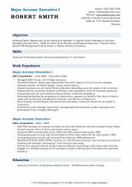 .fbf free backup fix backup format. Major Account Executive Resume Samples Qwikresume