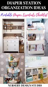 Maybe you would like to learn more about one of these? Smart Diaper Station Organization Ideas And Printable Diapering Checklist Nursery Design Studio
