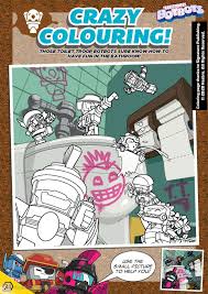 Fao schwarz 300 trick magic set. Hasbro S Bring Home The Fun Free Printable Botbots Toilet Troop Crazy Colouring Worksheet Transformers News Tfw2005