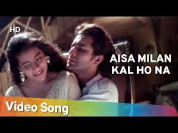 Aisa Milan Kal Ho Na Hd Hameshaa 1997 Saif Ali Khan Kajol Hindi Romantic Song Youtube Lagu Saif Ali Khan Youtube