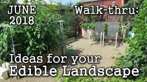 Get inspired by these 30 tips and design ideas. 2018 June Urban Garden Edible Landscaping Tour Plant Book Ideas Albopepper Walk Thru Youtube
