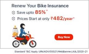 Third party, which covers you for damage third party, fire, and theft, which includes everything in third party, plus cover when your bike is for some bikes, particularly classic and quad bikes, you might need to take out specialist. Two Wheeler Insurance Buy Renew Bike Insurance Policy Online