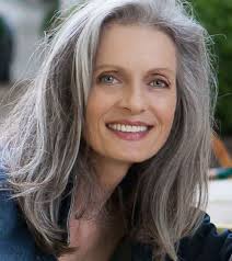 This Woman Can Rock Grey Hair Ultrabeautysecret 40s Up Hair Care Long Gray Hair Long Hair Styles Hair Styles