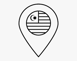 The national flag has a height to length proportion of 1:2. Malaysia Flag Rubber Stamp Class Lazyload Lazyload American Flag Black And White Png Transparent Png Kindpng