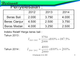 49+ contoh soal indeks harga laspeyres dan paasche. Latihan Soal Angka Indeks Ppt Download