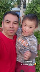 Gustavo eufórico #sindromededown #downsyndrome #cromossomodoamor #mih...