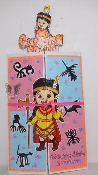 Lapbook didáctico "CULTURA NAZCA" con poco contenido de letras., ., ?? WhatsApp 925 992 086 ?, ., ., ., ., ., #ricaurteart #lapbook #lapbookcreativo #crafts #limaperu #peru #dibujos #cultura ...