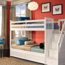 Imagine How Cool It Would Have Been To Climb A Staircase Complete With Handrail To The Second Story Of Your Very Ow Cool Bunk Beds Stairway Bunk Beds Bunk Beds